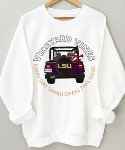 Vineyard Vines LSU Louisiana State University T-Shirt - NCAA Tee for Fans