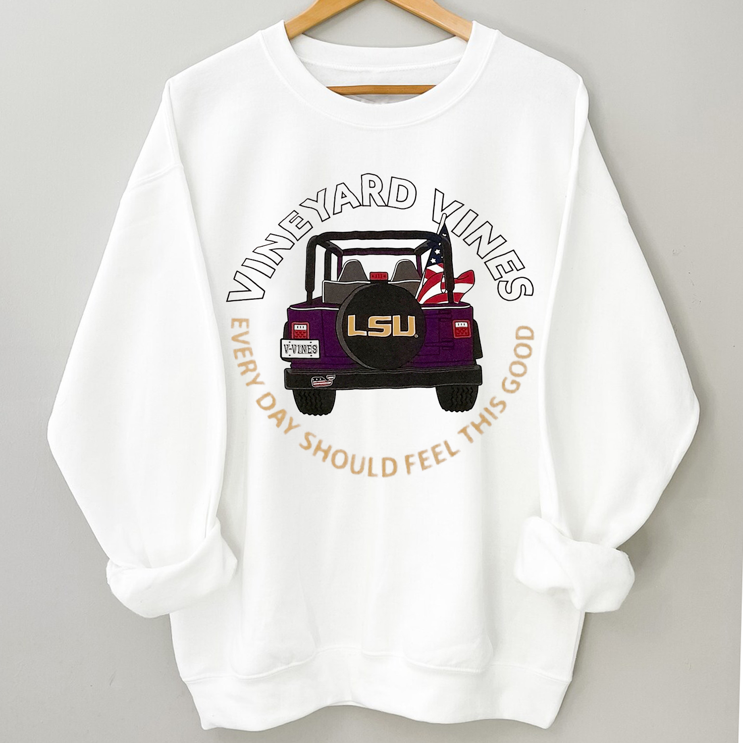 Vineyard Vines LSU Louisiana State University T-Shirt - NCAA Tee for Fans