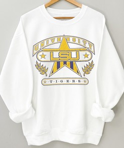 Vintage 1980s LSU University Tigers Football Shirt - Vintage Style for Fans