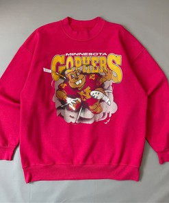 Vintage 1990s Minnesota Gophers T-Shirt, Hoodie, and Sweatshirt