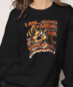 Vintage 90's Looney Tunes Taz Auburn University College Tee with Fan Gift Option