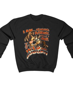Vintage 90's Looney Tunes Taz Auburn University College Tee with Fan Gift Option