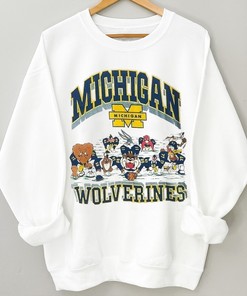 Vintage 90's Michigan Wolverines T-Shirt - Perfect for Fans