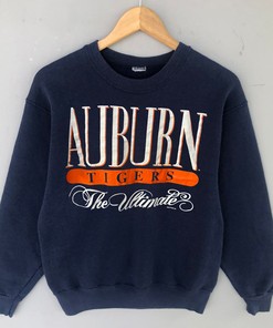 Vintage 90s Auburn Tigers Football Shirt with Fan Gift Option