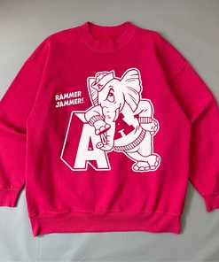 Vintage Alabama Rammer Jammer Mascot Tee For Die-Hard Fans