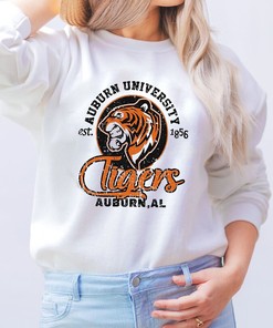 Vintage Auburn Tigers Est 1856 Tee with Two Fan Gift Options