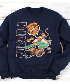 Vintage Auburn Tigers NCAA Sweatshirt, T-shirt with Fan Gift and Vintage Style Options