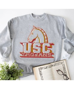 Vintage Block USC Trojans T-Shirt - Football NCAA Fanatics
