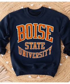 Vintage Boise State University Blue Tee, Perfect Fan Gift