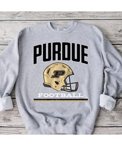 Vintage Football Helmet Purdue Boilermakers Shirt