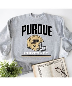 Vintage Football Helmet Purdue Boilermakers Shirt