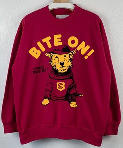 Vintage George Tirebiter USC Dog Mascot T-Shirt - Trojans NCAA Crewneck