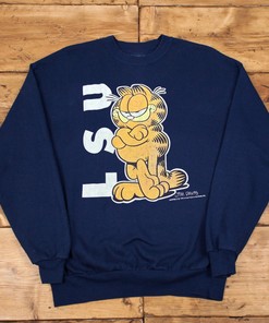 Vintage LSU Garfield T-Shirt - NCAA Tee for Fans