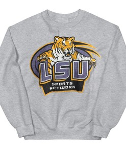 Vintage LSU Tigers Sports Network T-Shirt - Gift for Fans