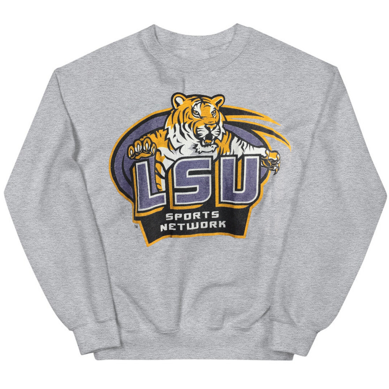 Vintage LSU Tigers Sports Network T-Shirt - Gift for Fans