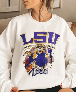 Vintage LSU Tigers Sweatshirt - Gift for Fans