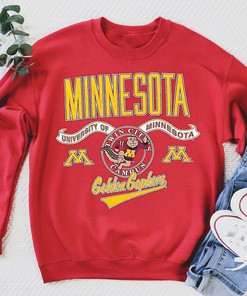 Vintage Minnesota College Sweatshirt Hoodie with Gift for Fans