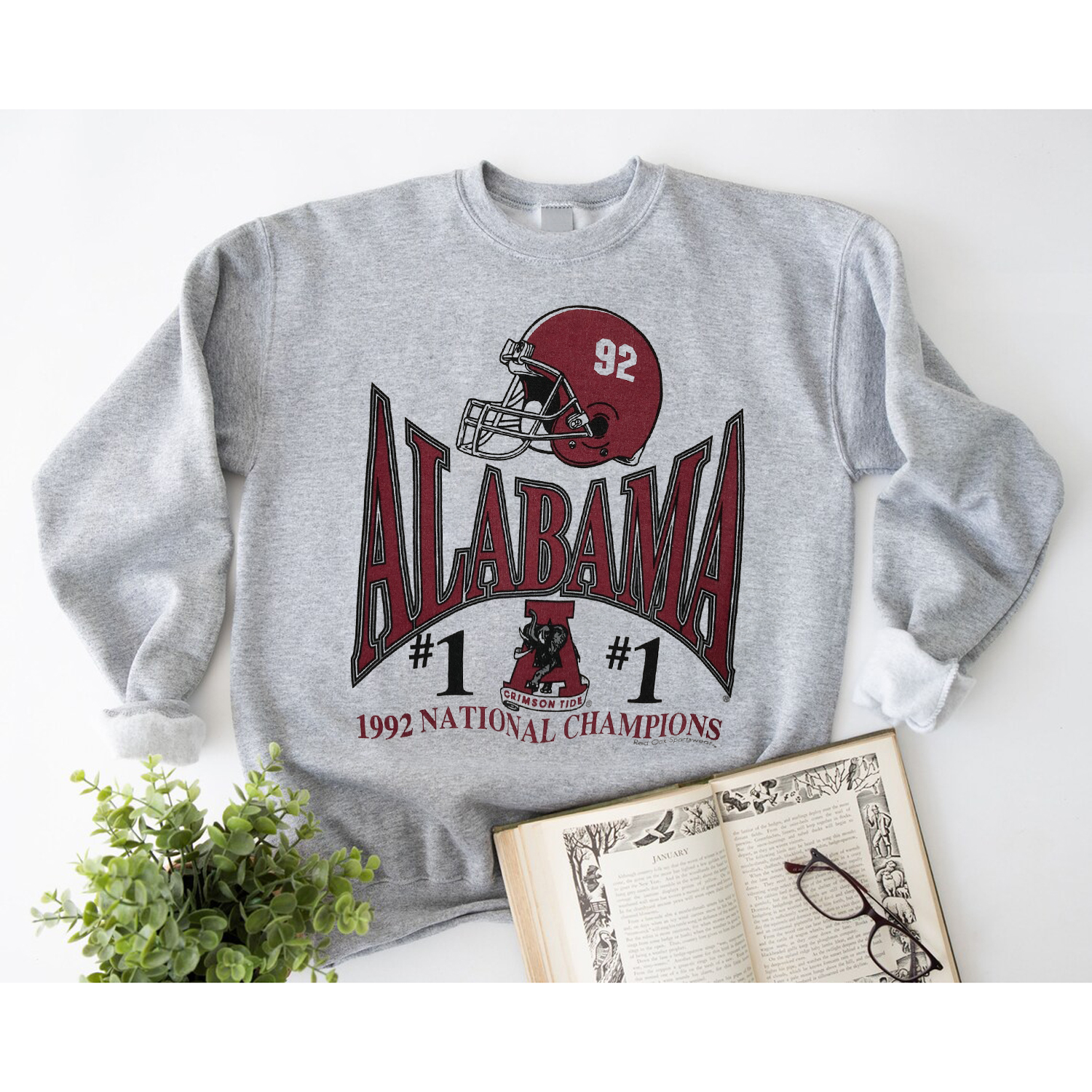 Vintage NCAA - The Alabama Crimson Tide Sweatshirt Crewneck
