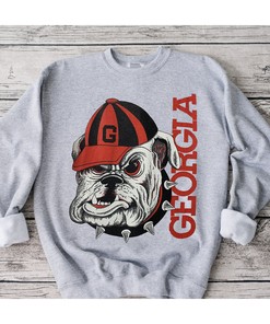 Vintage Single Stitch Georgia Bulldogs Tee for Fans