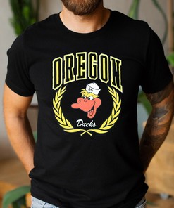 Vintage Style 80s University of Oregon Football T-Shirt - Fan Gift Idea