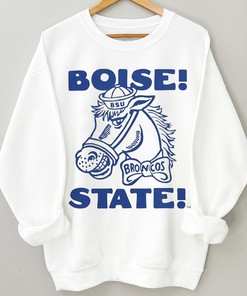 Vintage Style Boise State Broncos T-Shirt