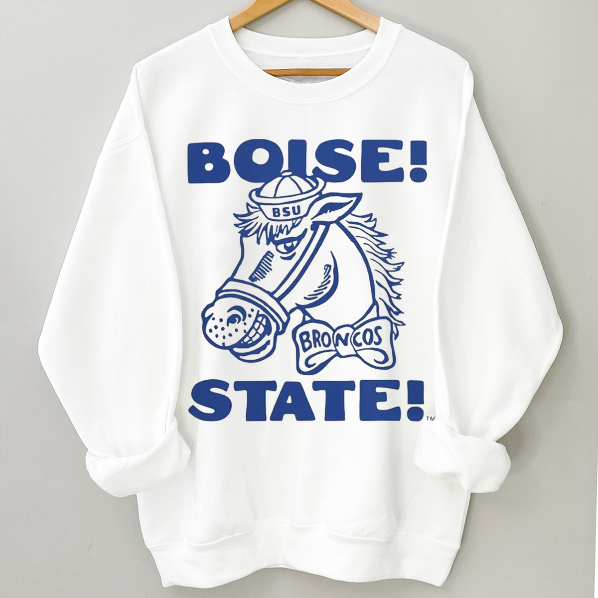 Vintage Style Boise State Broncos T-Shirt