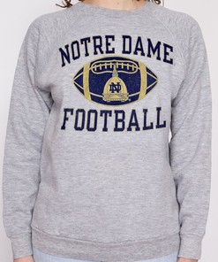 Vintage Style Champion Notre Dame Football Tee