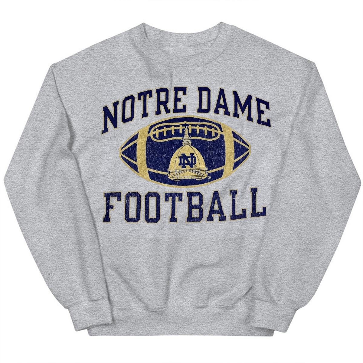 Vintage Style Champion Notre Dame Football Tee