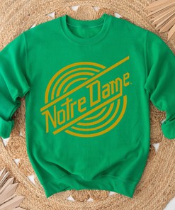 Vintage Style Notre Dame Fighting Irish 1970s Game Tee
