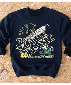 Vintage Style Notre Dame Fighting Irish NCAA Tee