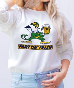 Vintage Style Notre Dame Fighting Irish Parody Shirt for Fans