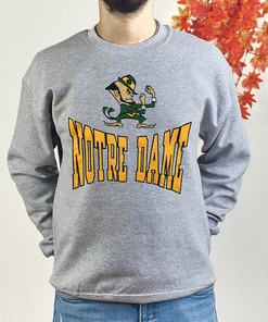 Vintage Style Notre Dame Fighting Irish Shirt Sweatshirt Hoodie