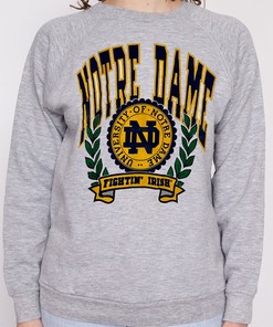 Vintage Style Notre Dame Fighting Irish University Tee