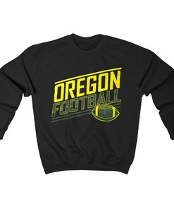 Vintage Style Oregon Ducks Football T-Shirt - NCAA Apparel for Fans