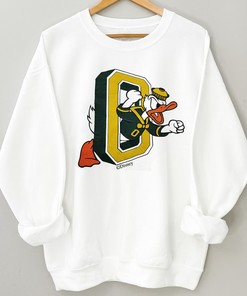 Vintage Style Oregon Ducks x Disney Donald Duck Tee - NCAA Apparel for Fans