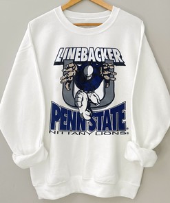 Vintage Style Penn State Nittany Lions Linebacker Tee, Perfect Fan Gift