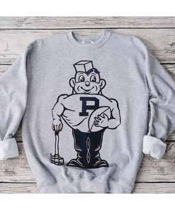 Vintage Style Purdue Pete Football Fan Gift Tee