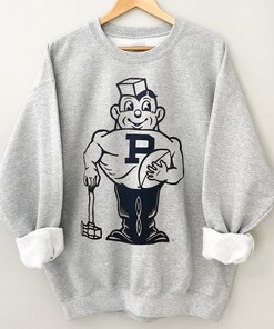 Vintage Style Purdue Pete Football Fan Gift Tee