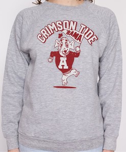 Vintage Style University Of Alabama Elephant Tee For Fans