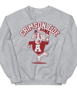 Vintage Style University Of Alabama Elephant Tee For Fans