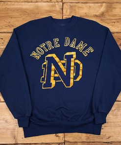 Vintage Style University of Notre Dame Tee from the 70s
