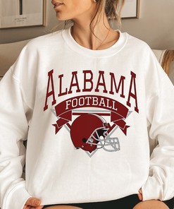 Vintage Style Women's Football Shirt for Alabama Crimson Tide Fans