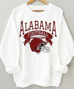Vintage Style Women's Football Shirt for Alabama Crimson Tide Fans