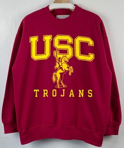 Vintage USC University of Southern California Trojans T-Shirt - NCAA Sportswear