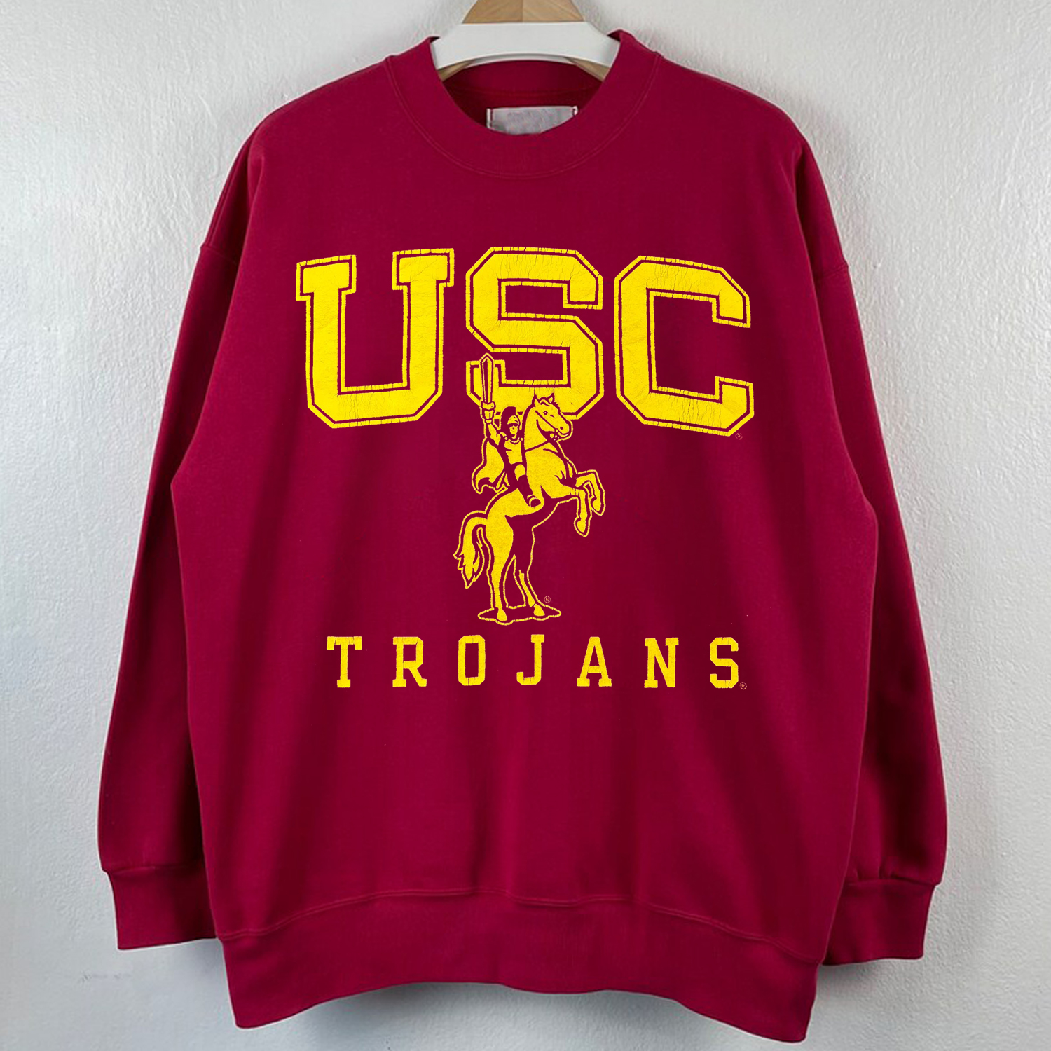 Vintage USC University of Southern California Trojans T-Shirt - NCAA Sportswear