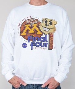 Vintage University of Minnesota Golden Gophers Shirt for NCAA College Sports Fans