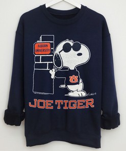 Vtg 70's Auburn University Joe Tiger Single Stitch Tee for Sports Fans