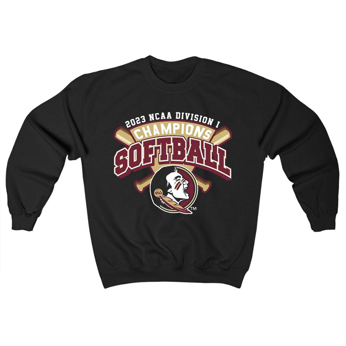 2023 NCAA Division I Champions Softball Florida State Seminoles T-Shirt Sweatshirt Hoodie Fan Gift