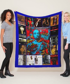2pac Tupac Shakur Rap Quilt Blanket - Personalize Your Bedroom Decor