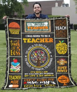Teacher Quilt, Awesome Teacher Appreciation Gifts Ideas Quilt Blanket